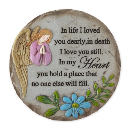 IN LIFE I LOVED YOU DEARLY, IN DEATH I LOVE YOU STILL MEMORIAL STEPPING STONE